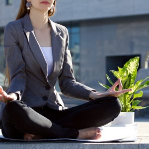 yoga im büro