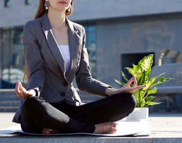 yoga im büro